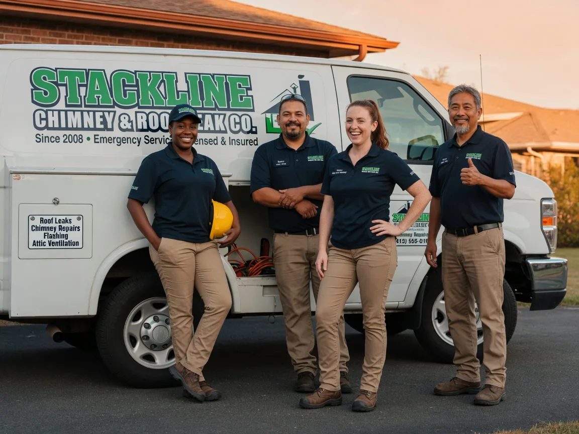 Chimney flashing repair company in Danielsville, PA